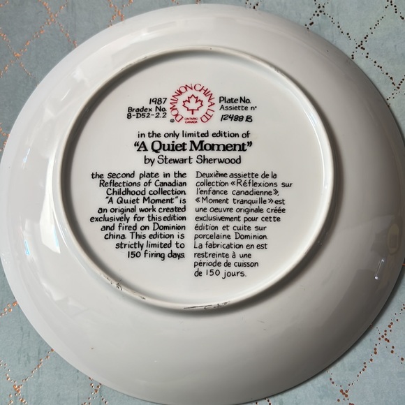 “A Quiet Moment” Stewart Sherwood 2nd in the Reflections of Canadian Childhood - Picture 4 of 6